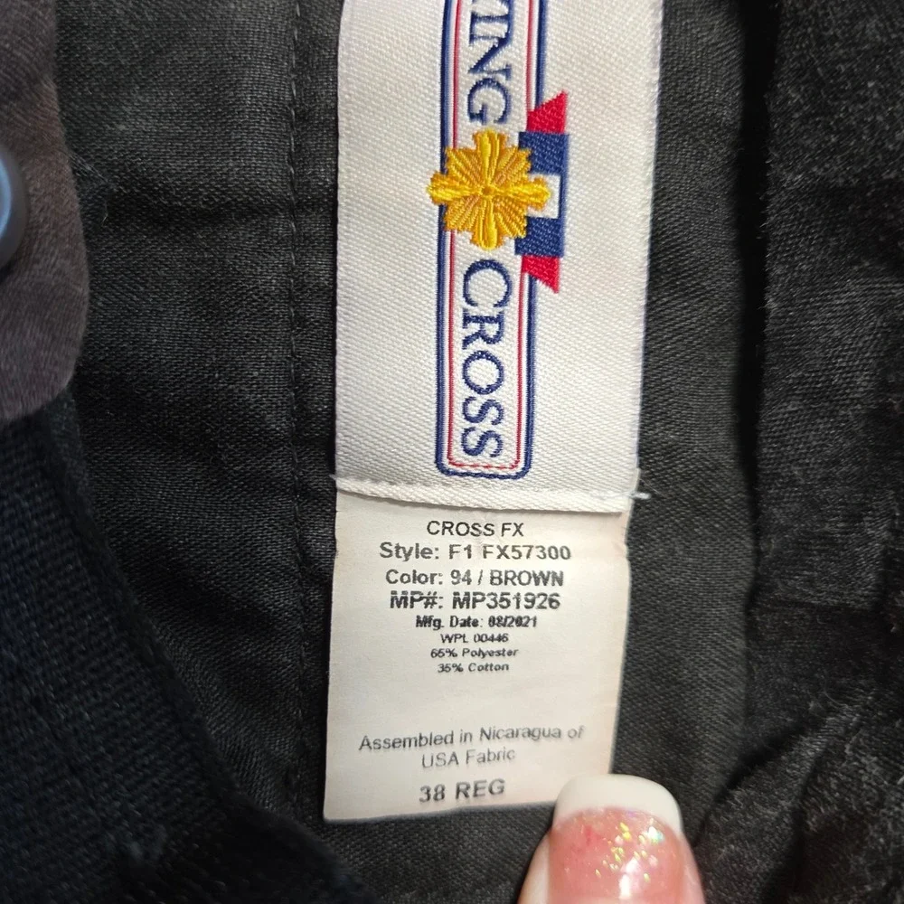 Flying Cross Cargo Pants Mens 38 Brown Ripstop Tactical Workwear MP351926